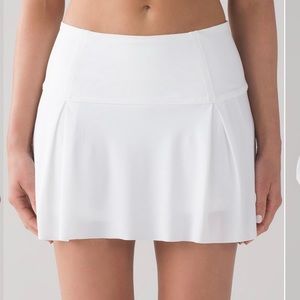 Lululemon White Skirt Tall
